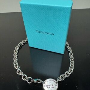 Tiffany & Co. “Please Return to Tiffany” Sterling Silver Necklace